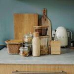 작은 주방 수납장 활용법